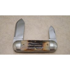Great Eastern Cutlery Northfield UN-X-LD 2009 Burnt Stag 362209 Sunfish Elephant Toe Knife in Tube Great Eastern Cutlery Northfield UN-X-LD 2009 Burnt Stag 362209 Sunfish Elephant Toe Knife in Tube