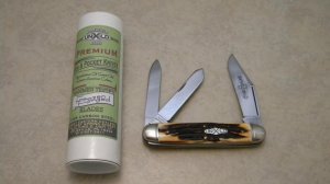 Great Eastern Cutlery Northfield UN-X-LD 2008 Burnt Stag 541308 Big Whittler Knife in Tube