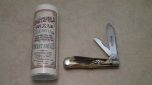 Great Eastern Cutlery Northfield UN-X-LD 2013 Burnt Stag 922213 Eureka Jack Knife in Tube