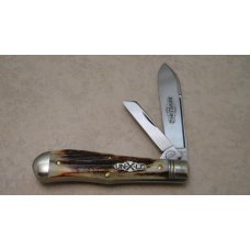 Great Eastern Cutlery Northfield UN-X-LD 2013 Burnt Stag 922213 Eureka Jack Knife in Tube Great Eastern Cutlery Northfield UN-X-LD 2013 Burnt Stag 922213 Eureka Jack Knife in Tube
