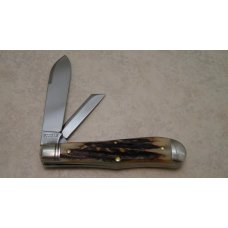 Great Eastern Cutlery Northfield UN-X-LD 2013 Burnt Stag 922213 Eureka Jack Knife in Tube Great Eastern Cutlery Northfield UN-X-LD 2013 Burnt Stag 922213 Eureka Jack Knife in Tube