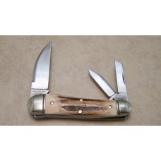 Great Eastern Cutlery Northfield UN-X-LD 2011 Natural Stag 570311 Wharncliffe Whittler Knife in Tube Great Eastern Cutlery Northfield UN-X-LD 2011 Natural Stag 570311 Wharncliffe Whittler Knife in Tube