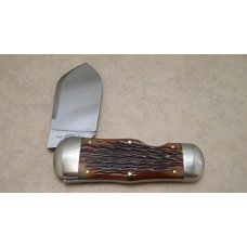 Great Eastern Cutlery Northfield UN-X-LD 2011 Antique Amber Jig Bone 462111 Whaler Knife in Tube Great Eastern Cutlery Northfield UN-X-LD 2011 Antique Amber Jig Bone 462111 Whaler Knife in Tube
