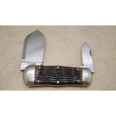 Great Eastern Cutlery Northfield UN-X-LD 2011 Walnut Stain Jig Bone 462211 Whaler Knife in Tube Great Eastern Cutlery Northfield UN-X-LD 2011 Walnut Stain Jig Bone 462211 Whaler Knife in Tube