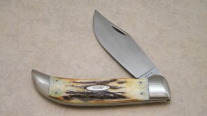 Case XX USA 4 Dot (1976) Stag 5172 SSP Razor Edge Clasp Knife
