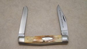 Case XX Stainless USA 1 Dot (1979) Bradford Centennial Stag 5275 SP SSP Moose Knife