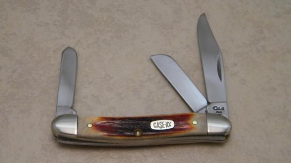 Case XX USA 3 Dot (1997) Red Stag R5318 SS Stockman Knife Case XX USA 3 Dot (1997) Red Stag R5318 SS Stockman Knife