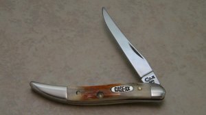 Case XX USA 3 Dot (1997) Red Stag R510096 SS Tiny Toothpick Knife