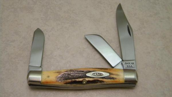 Case XX USA 10 Dot (1970) Stag 5375 Stockman Knife Case XX USA 10 Dot (1970) Stag 5375 Stockman Knife