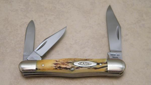 Case XX USA 1965-1969 Stag 5383 Whittler Knife Case XX USA 1965-1969 Stag 5383 Whittler Knife
