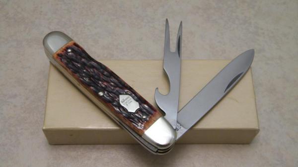 Paul A. Henckels Solingen Germany Bone Take Apart Hobo Knife in Box Paul A. Henckels Solingen Germany Bone Take Apart Hobo Knife in Box