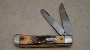 Case XX USA 6 Dot (1994) Stag 5254 SS Trapper Knife