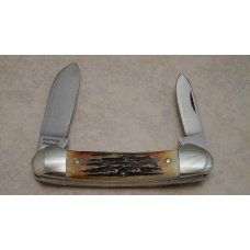 Schrade Wostenholm IXL Sheffield England Stag Canoe Knife Schrade Wostenholm IXL Sheffield England Stag Canoe Knife