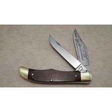 Frontier (Imperial) Davy Crockett 1786-1836 Ole Betsy Wood Folding Hunter Knife & Pouch in Box