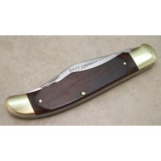 Frontier (Imperial) Davy Crockett 1786-1836 Ole Betsy Wood Folding Hunter Knife & Pouch in Box