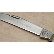 Case XX Stainless USA 9 Dot (1971) Delrin 61048 SSP Tested XX Razor Edge Slimline Trapper Knife
