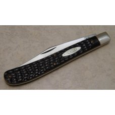 Case XX Stainless USA 9 Dot (1971) Delrin 61048 SSP Tested XX Razor Edge Slimline Trapper Knife