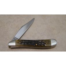 Case XX SS USA 2 Dot (1988) Green Bone G6120 SS 1 Blade Peanut Knife Case XX SS USA 2 Dot (1988) Green Bone G6120 SS 1 Blade Peanut Knife