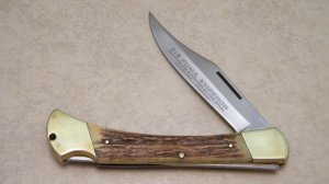 Puma Germany Stag 915 Emperor Lockback Knife c.1974