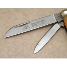 Carl Schlieper Solingen Germany German Eye Yellow Congress Knife Carl Schlieper Solingen Germany German Eye Yellow Congress Knife