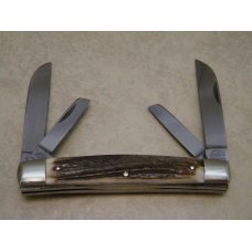Carl Schlieper Solingen Germany German Eye Stag 60DS Congress Knife Carl Schlieper Solingen Germany German Eye Stag 60DS Congress Knife
