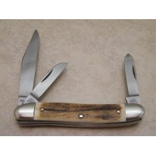 Carl Schlieper Solingen Germany German Eye Stag SS-DS Stockman Knife