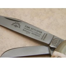 Carl Schlieper Solingen Germany German Eye Stag SS-DS Stockman Knife