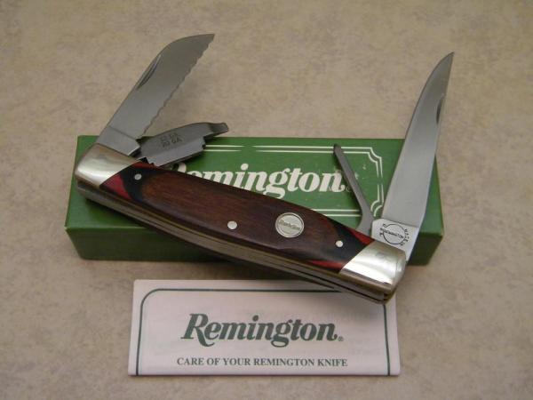 Remington UMC USA R2 Rosewood Waterfowl Knife with Choke Blade in Box Remington UMC USA R2 Rosewood Waterfowl Knife with Choke Blade in Box