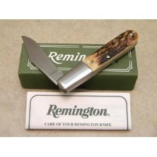 Remington USA Stag 18697 Barlow Knife in Box Remington USA Stag 18697 Barlow Knife in Box
