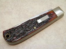 Remington USA Cartridge Bone R1128 Trapper Knife 1999 ATA Grand American in Box Remington USA Cartridge Bone R1128 Trapper Knife 1999 ATA Grand American in Box
