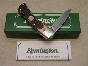Remington USA Delrin R5 Lockback Knife in Box