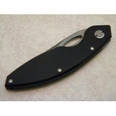 Buck 181 USA ATS-34 Black Odyssey Linerlock Tactical Knife Partial Serrated Blade
