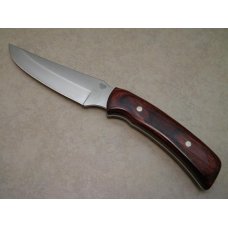 Buck 470 USA Wood Fixed Blade Sheath Knife Limited Production 1997 Buck 470 USA Wood Fixed Blade Sheath Knife Limited Production 1997