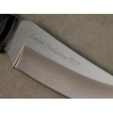 Buck 470 USA Wood Fixed Blade Sheath Knife Limited Production 1997 Buck 470 USA Wood Fixed Blade Sheath Knife Limited Production 1997