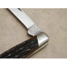 Buck 309 USA Jigged Bone 2 Blade Stockman Knife c.1989 Buck 309 USA Jigged Bone 2 Blade Stockman Knife c.1989
