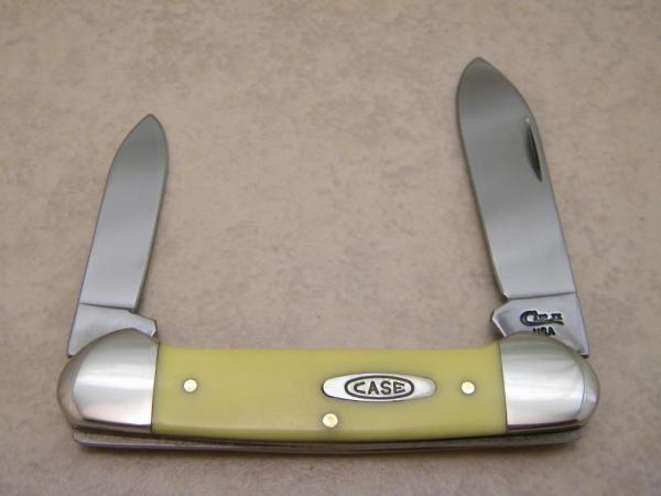 Case XX USA 3 Dot (1997) Yellow 32131 CV Canoe Knife