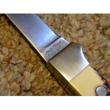 Schrade + USA 167UH Staglon Uncle Henry Steelhead Fillet Knife & Sheath in Box
