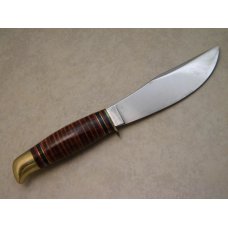 Boker Solingen Germany Alemania 193 Stacked Leather Fixed Blade Sheath Knife c.1960-1970 Boker Solingen Germany Alemania 193 Stacked Leather Fixed Blade Sheath Knife c.1960-1970