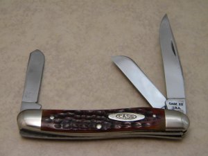 Case XX USA 1965-69 Bone 6318HP Stockman Knife