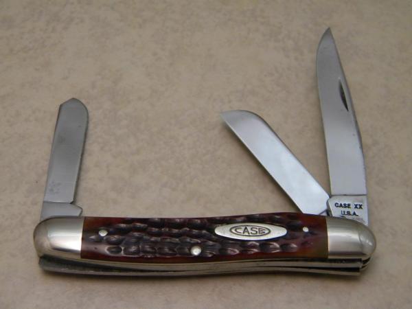 Case XX USA 1965-69 Bone 6318HP Stockman Knife Case XX USA 1965-69 Bone 6318HP Stockman Knife