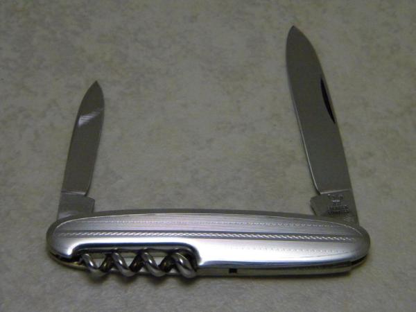 Hen & Rooster Solingen Stainless Fancy Metal Corkscrew Bartenders Knife c.1970's Hen & Rooster Solingen Stainless Fancy Metal Corkscrew Bartenders Knife c.1970's