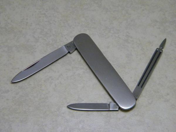 Hen & Rooster Solingen Stainless Fancy Metal Lobster Knife c.1970's Hen & Rooster Solingen Stainless Fancy Metal Lobster Knife c.1970's