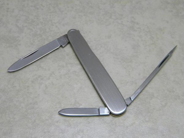 Hen & Rooster Solingen Stainless A.G. Russel Germany Fancy Metal Lobster Knife c.1970's 