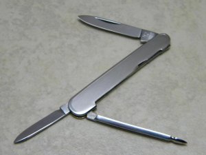 Hen & Rooster Solingen Stainless Fancy Metal Lobster Knife c.1970's 