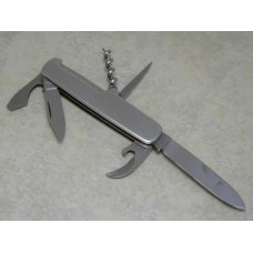 Hen & Rooster Solingen Stainless Carters Germany Fancy Metal Utility Camp Knife c.1960-1983 Hen & Rooster Solingen Stainless Carters Germany Fancy Metal Utility Camp Knife c.1960-1983