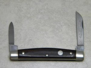 Boker Solingen Germany Tree Brand Classic Wood 5252 Congress Knife c.1978-1984
