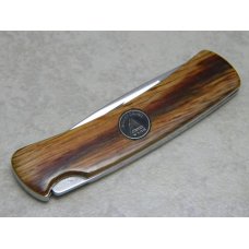 Buck 525 USA Wood Limited Edition Lockback Knife c.1997 Buck 525 USA Wood Limited Edition Lockback Knife c.1997