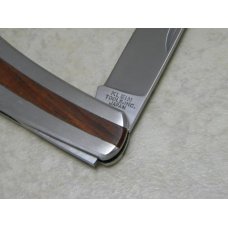 Klein Tools, Inc. Japan 44033 Stainless & Wood Lockback Knife