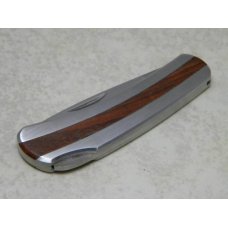 Klein Tools, Inc. Japan 44033 Stainless & Wood Lockback Knife