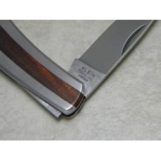 Klein Tools, Inc. Japan 44032 Stainless & Wood Lockback Knife in Box